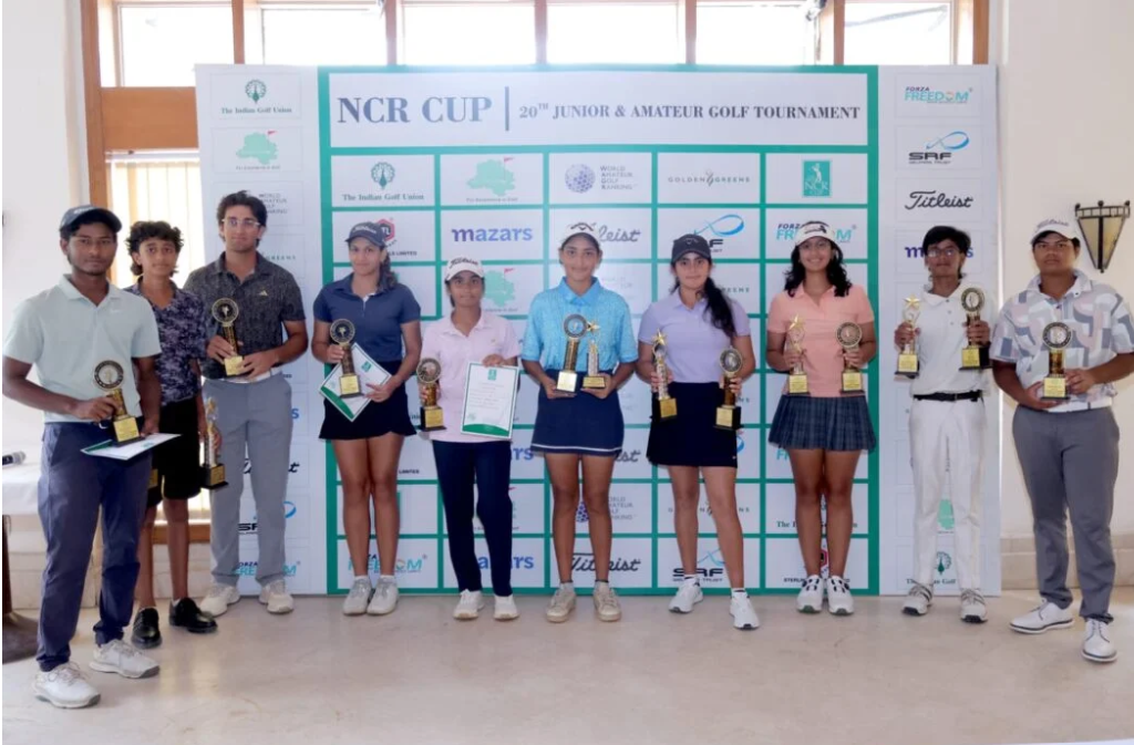 Golfer Shiksha Jain featured as winner of B Girls category at IGU Championship with a total score of 227
